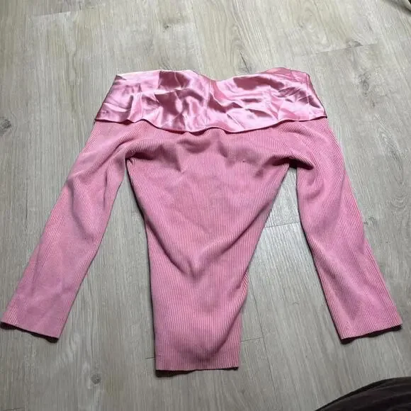 Bebe Women's Pink Blous - Picture 5 of 6